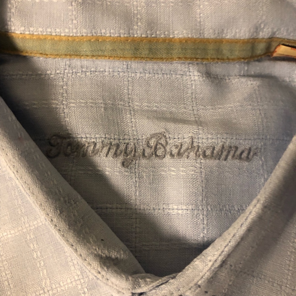 🔥🔥Tommy Bahama Sky Blue Dress Shirt - Picture 5 of 7
